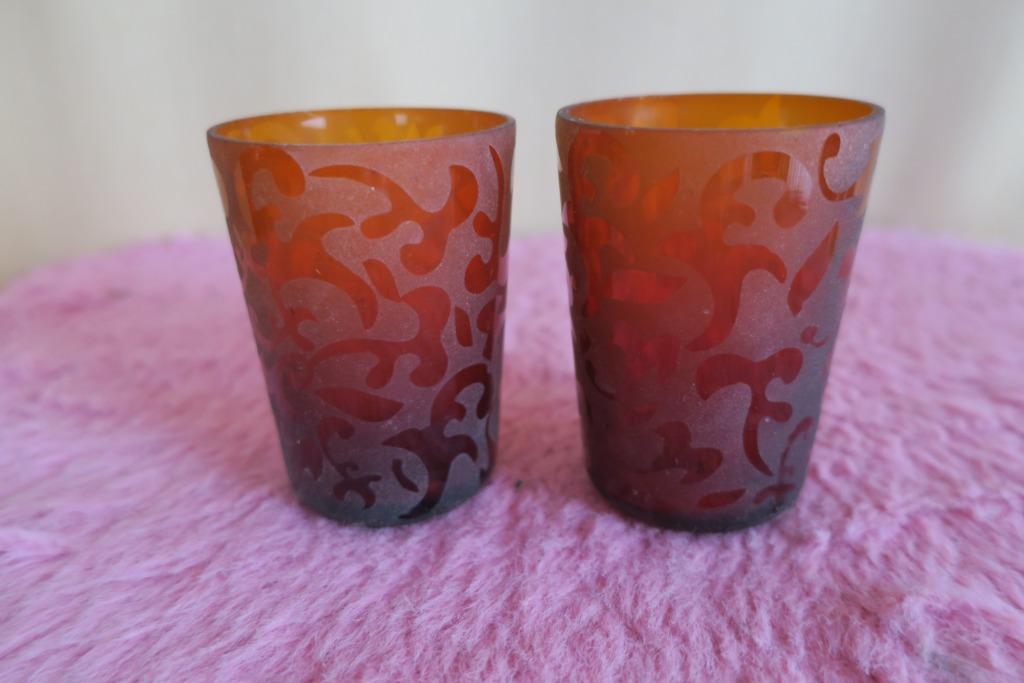 Theelicht glaasjes, Ophalen of Verzenden, Zo goed als nieuw