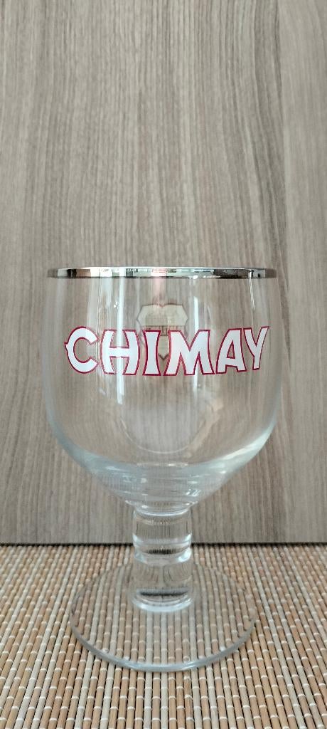 verre Chimay écusson, Collections, Enlèvement, Comme neuf