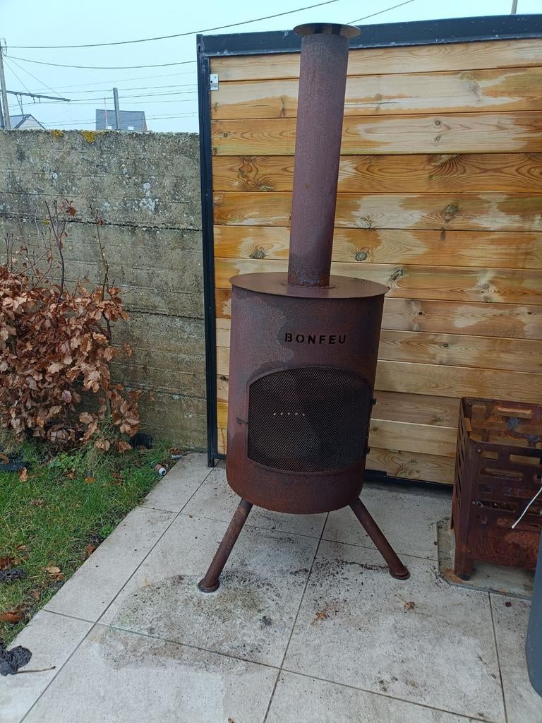 Bonfeu bonton 50 cortenstaal, Tuin en Terras, Tuinhaarden, Ophalen