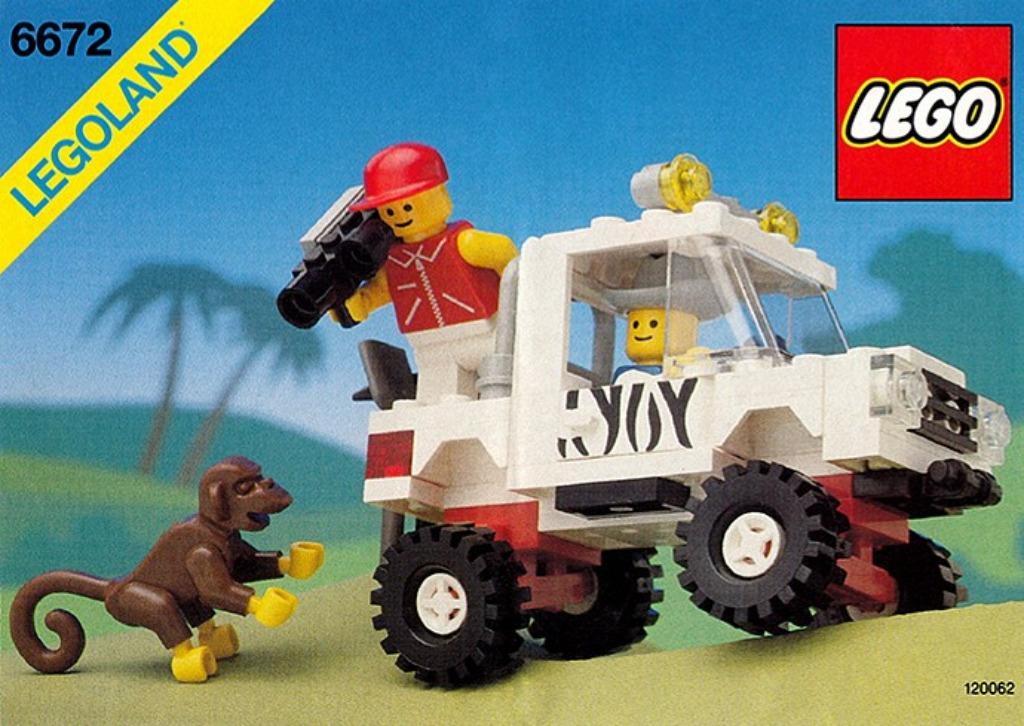 LEGO Classic Town Off-Road 6672 Safari Off-Road Vehicle, Enlèvement ou Envoi, Comme neuf, Ensemble complet, Lego