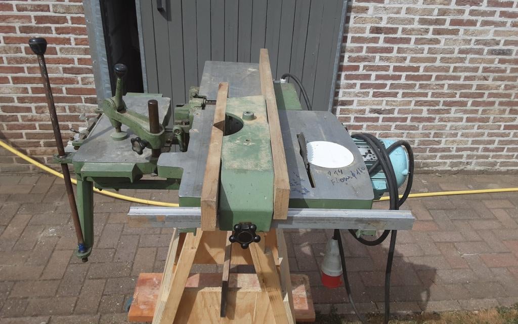 Houtcombine lurem 5 bewerkingen, Ophalen, Zo goed als nieuw