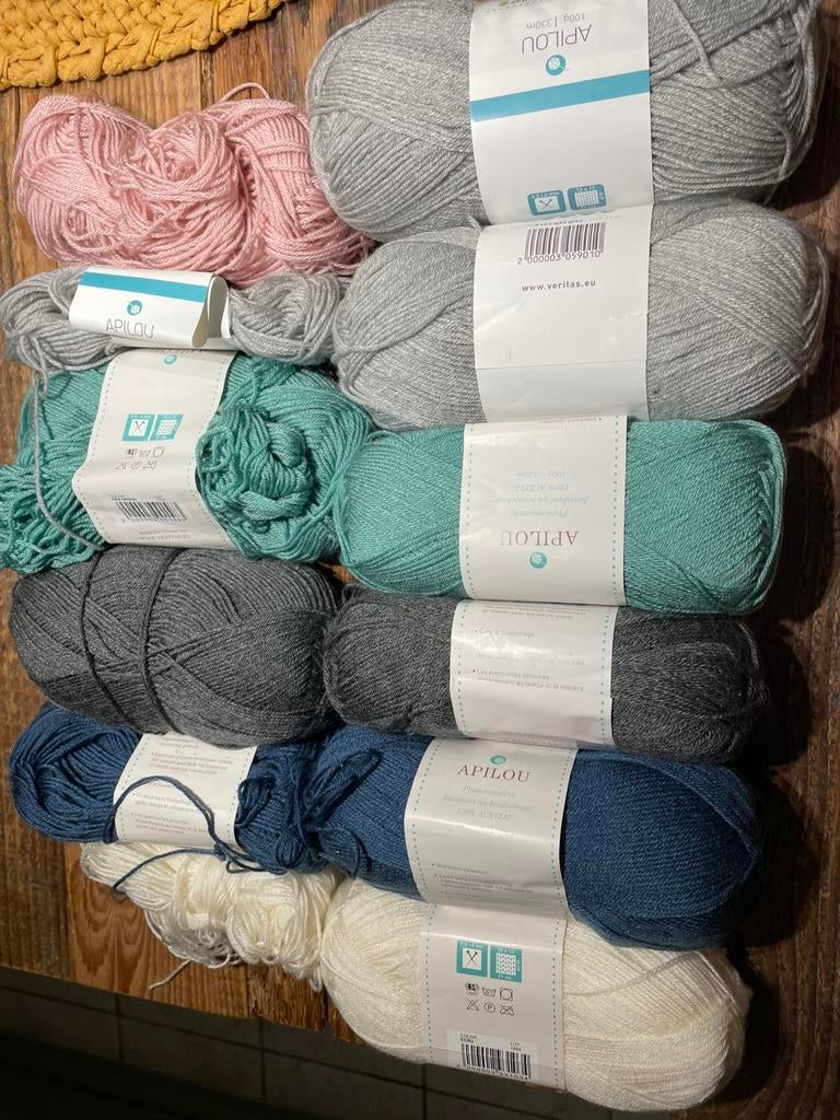 Wol veritas apilou, Hobby en Vrije tijd, Breien en Haken, Ophalen of Verzenden, Nieuw, Breien of Haken