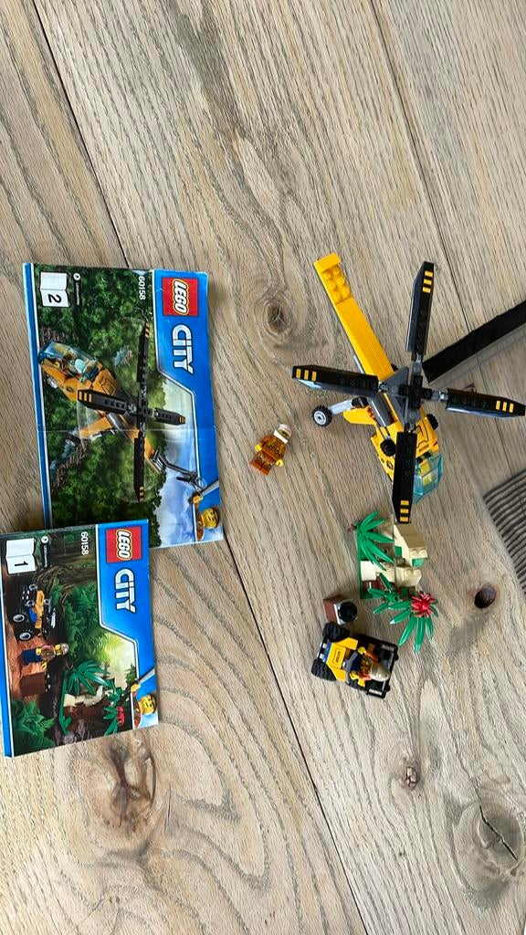 Lego city 60158, Ophalen, Zo goed als nieuw, Lego