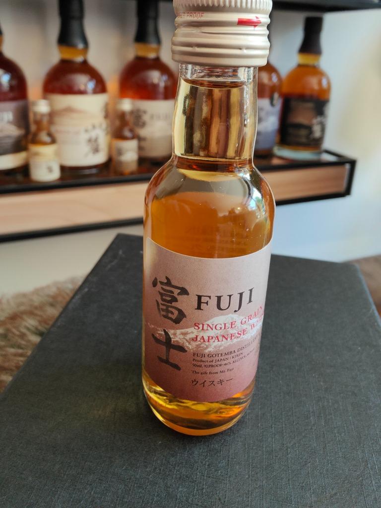 Mini whisky japonais FUJI Single Grain 46 % 50 ml (Kirin FUJ, Enlèvement ou Envoi, Neuf, Autres régions, Autres types
