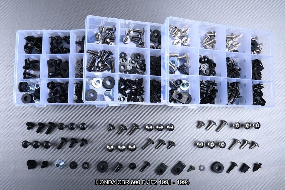 Kuip bouten set voor HONDA CBR 600 F F2 1991 - 1994, Motoren, Ophalen of Verzenden, Nieuw