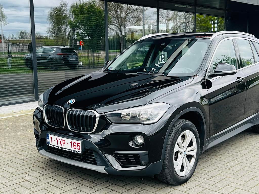 Bmw x1, Auto's, BMW, Zwart, Zwart, Bedrijf, Diesel
