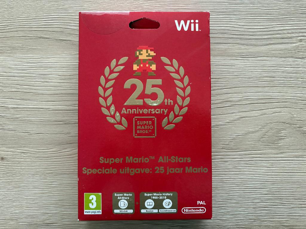 *Nieuw* 25th Anniversary Super Mario All-Stars Nintendo Wii, Neuf, Enlèvement ou Envoi, 2 joueurs, À partir de 3 ans