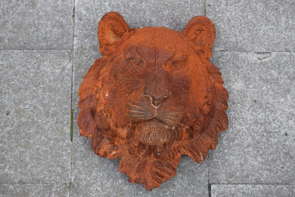 Tête de tigre en fonte, Enlèvement ou Envoi, Neuf