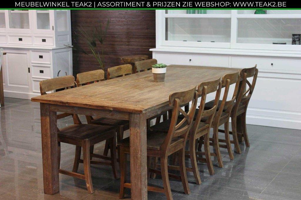 Nieuwe luxe of teak eetkamerstoelen - stoelen bij TEAK2, Huis en Inrichting, Stoelen, Ophalen of Verzenden, Nieuw, Overige kleuren