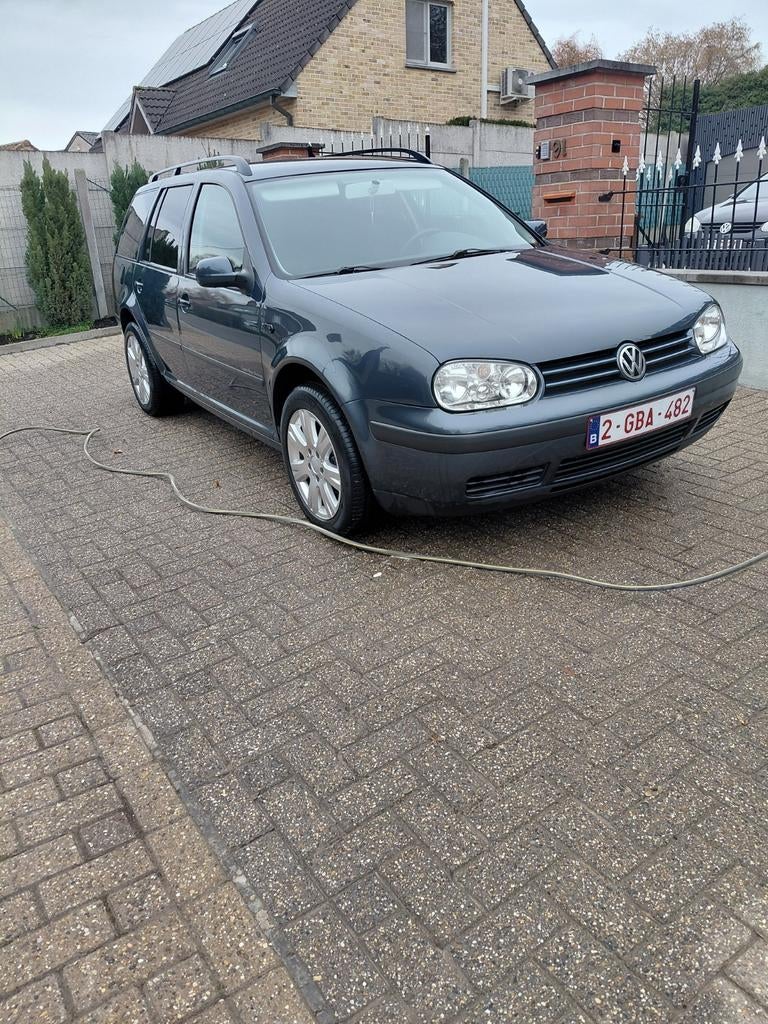 Vw golf4 variant 1.6 benzine, Auto's, Volkswagen, Stof, 1600 cc, 5 deurs, Particulier