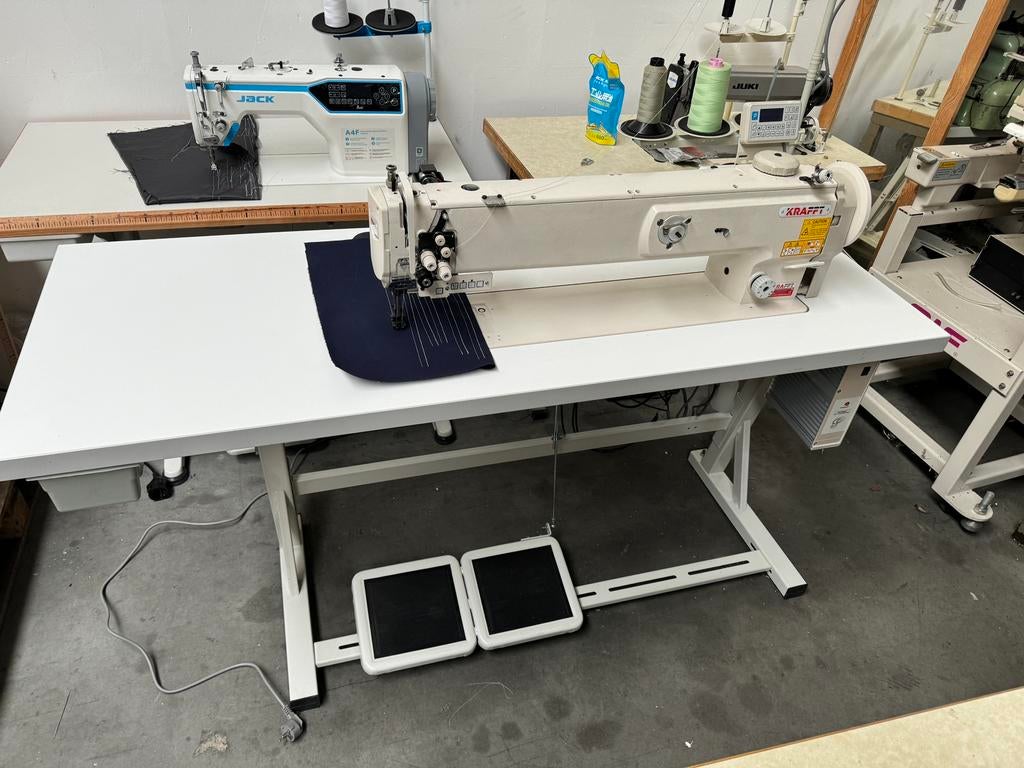 Industriële naaimachine lange arm 65cm 3voudig transport, Overige merken, Nieuw, Ophalen of Verzenden, Naaimachine