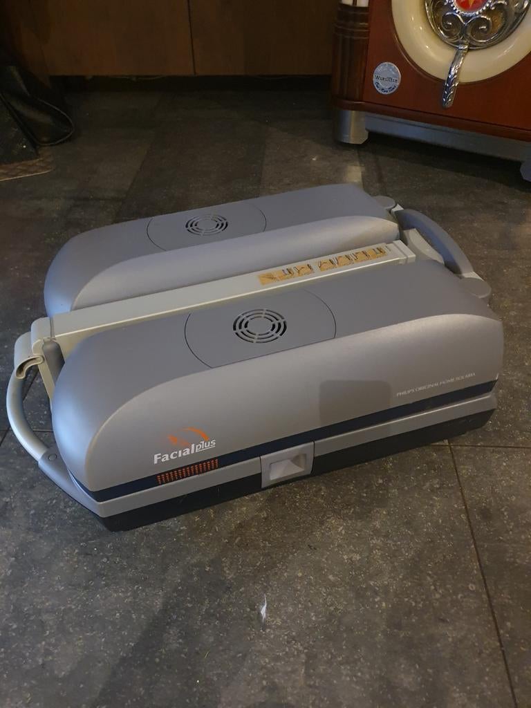 Topstaat hb 953 philips sunmobile inklapbare zonnehemell, Electroménager, Enlèvement, Comme neuf, Solarium visage