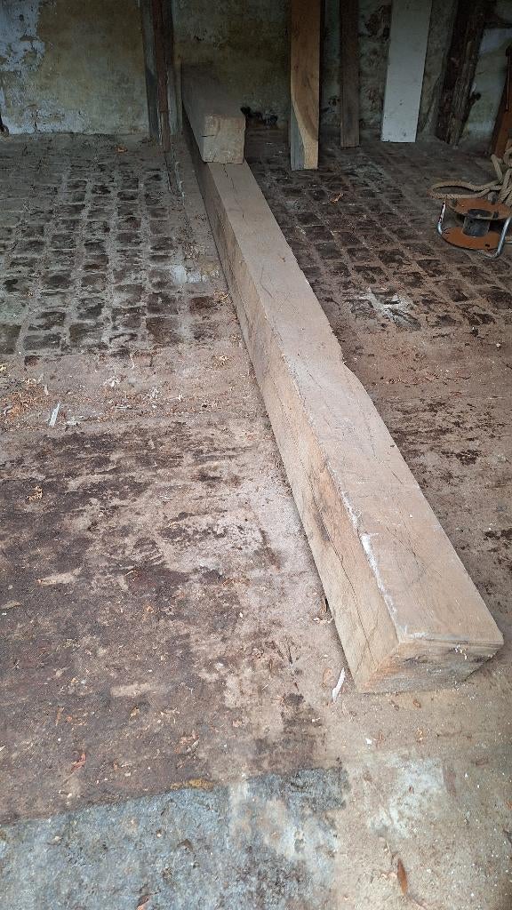 poutre en chêne neuve, Neuf, Enlèvement ou Envoi, Bois dur, 250 cm ou plus