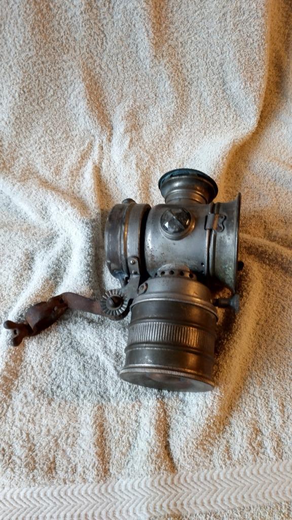 oud fietslicht, Enlèvement, Utilisé