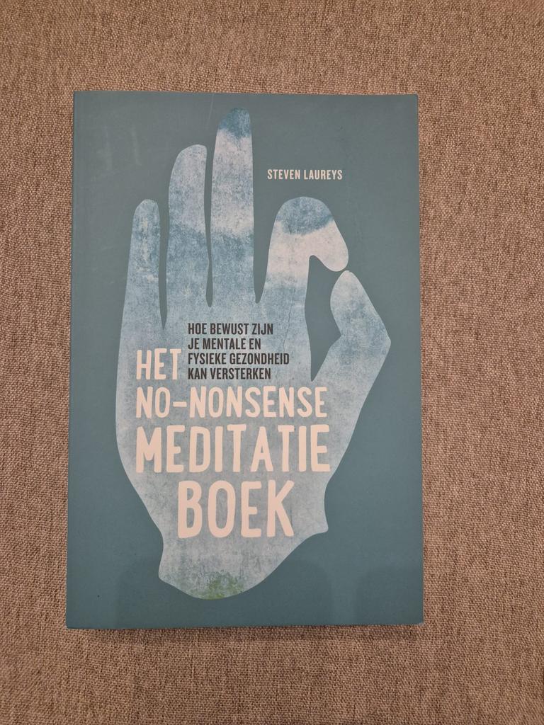 Steven Laureys - Het no-nonsense meditatieboek, Boeken, Psychologie, Ophalen