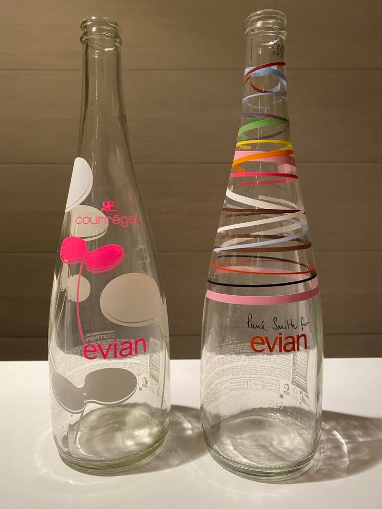 Evian flessen limited edition, Verzamelen, Ophalen, Zo goed als nieuw