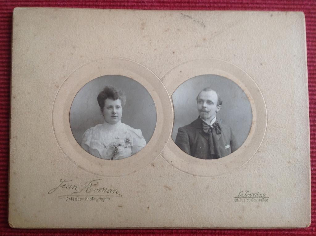 PHOTO RARE SUR CARTON, Enlèvement ou Envoi, Utilisé, Autres sujets/thèmes, Photo