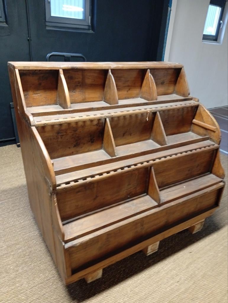 Armoire/comptoir de magasin d'antiquités rares 1900-1930, Enlèvement, Comme neuf