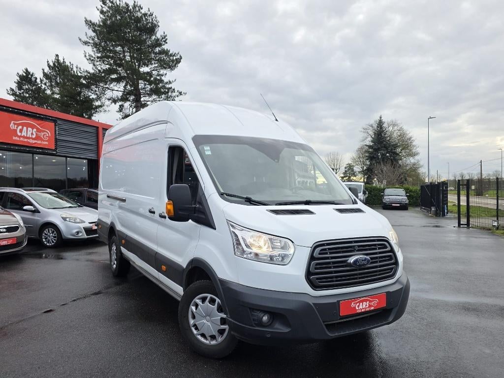 Ford Transit 300 K TDCi Pkw VA S**L-4*AIRCO**3-PLAATSEN, 4 cilinders, Start-stop-systeem, Wit, Bedrijf