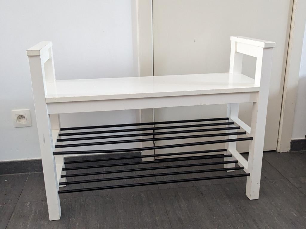 Banc à chaussures Hemnes Ikea, Enlèvement, Utilisé