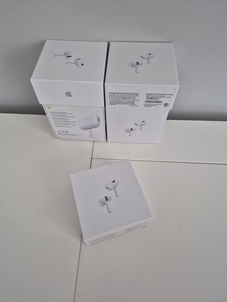 Airpods Pro 2 neufs dans leur boîte avec suppression active, Enlèvement ou Envoi, Neuf, Intra-auriculaires (In-Ear), Bluetooth