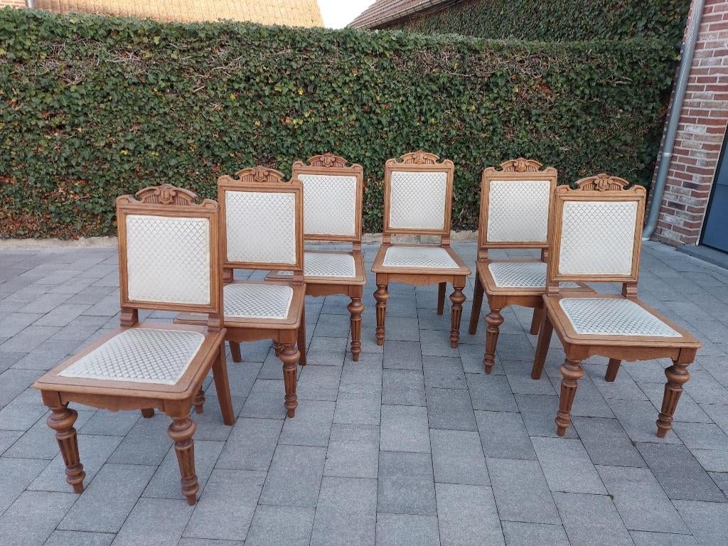 6 antieke stoelen, Ophalen
