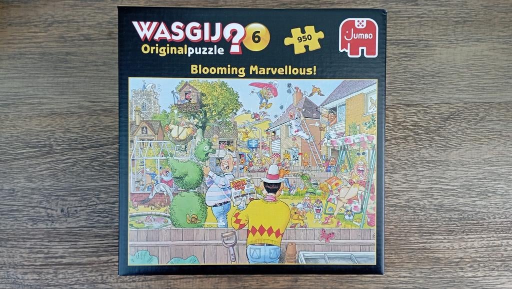 Wasgij Original 6 - Blooming Marvellous! 950 stukjes, Hobby en Vrije tijd, Ophalen of Verzenden, 500 t/m 1500 stukjes, Zo goed als nieuw