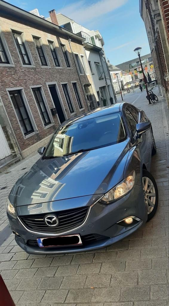 MAZDA 6 2.2 DIESEL SKYACTIV, Auto's, Mazda, Stof, Blauw, 5 deurs, Particulier