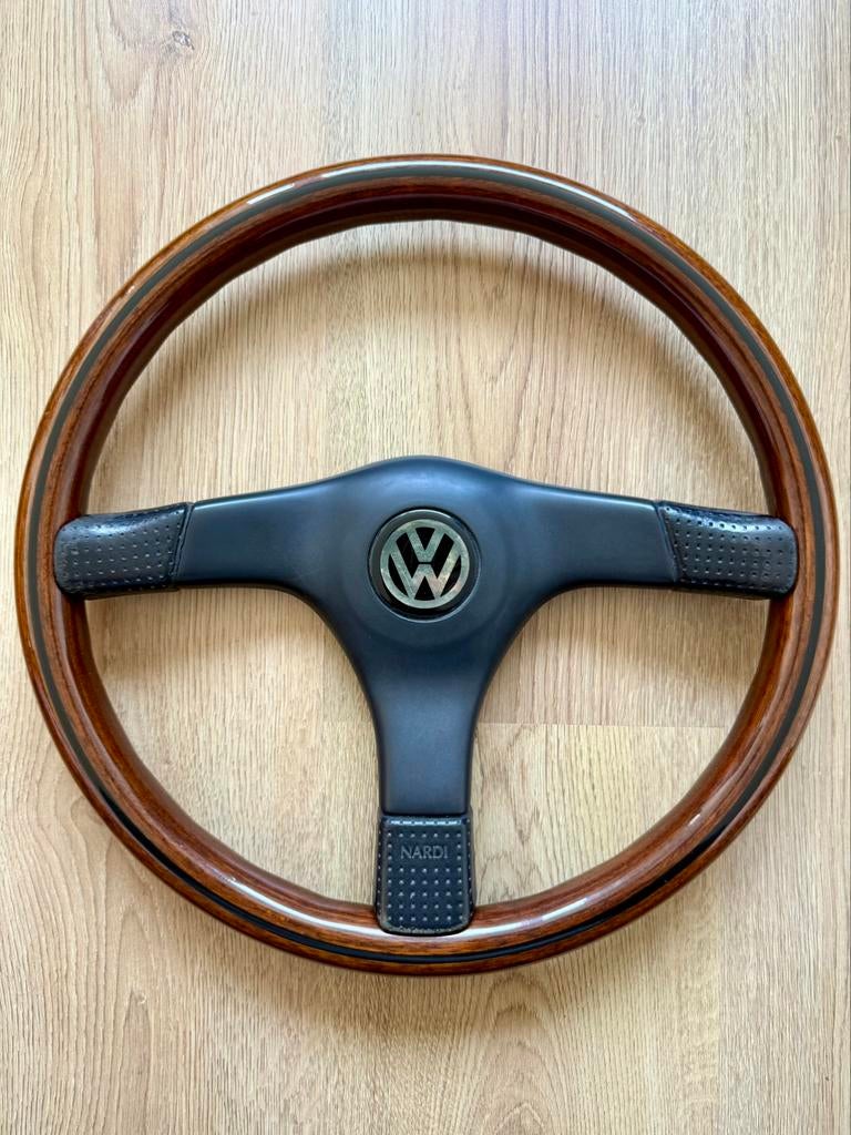 Nardi Gara 3 Houten Stuur VW Volkswagen Polo Jetta Golf MK1, Autos : Pièces & Accessoires, Enlèvement ou Envoi, Utilisé, Daihatsu