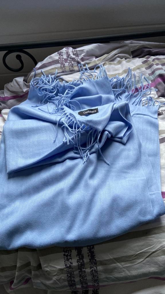 Sjaal cashmere, Ophalen of Verzenden, Zo goed als nieuw, Sjaal