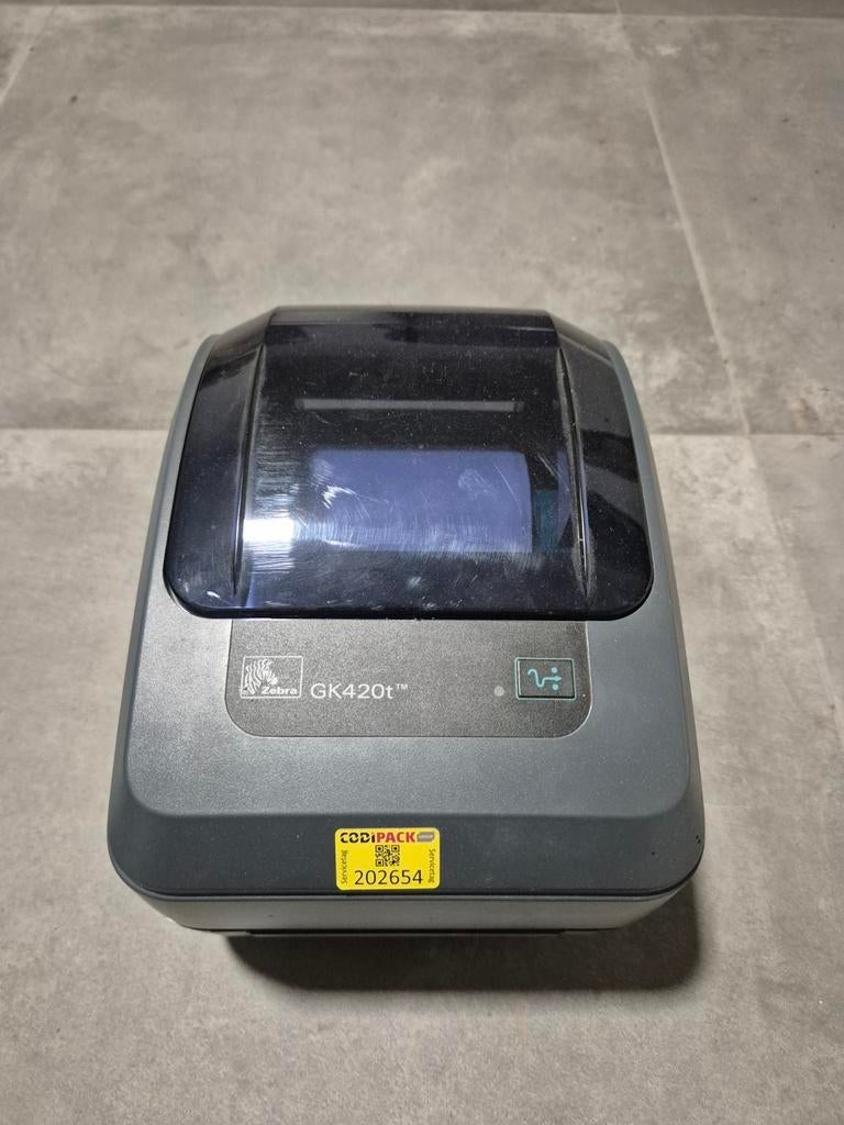 Imprimante d'étiquettes Zebra GK420t avec beaucoup de matéri, Enlèvement, Comme neuf, Zebra