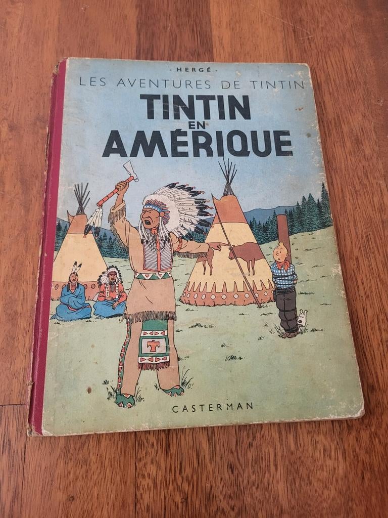 Tintin et Amérique B1, première édition couleur, Enlèvement ou Envoi