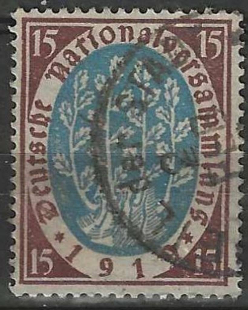 Duitsland 1919/1920 - Yvert 107 - Weimar republiek (ST), Postzegels en Munten, Verzenden, Gestempeld
