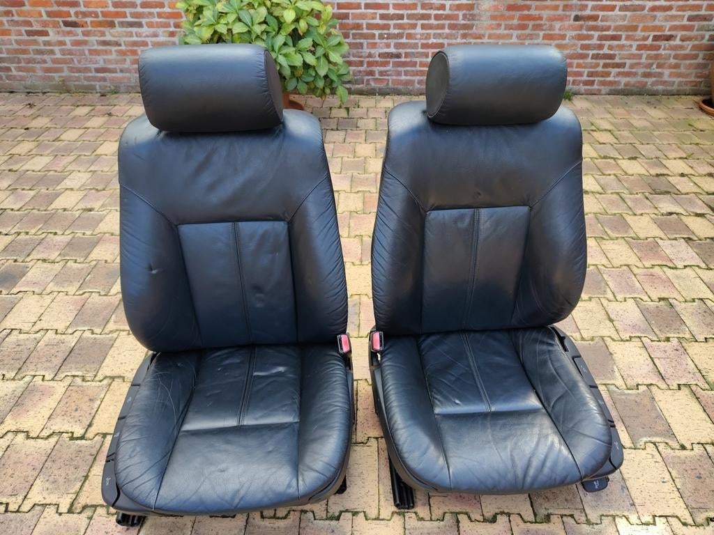 Vol lederen zetels van de BMW e39 Touring, Enlèvement, Utilisé, BMW