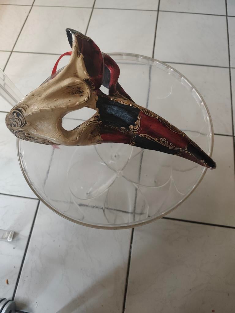 Masque vénitien authentique...., Antiquités & Art