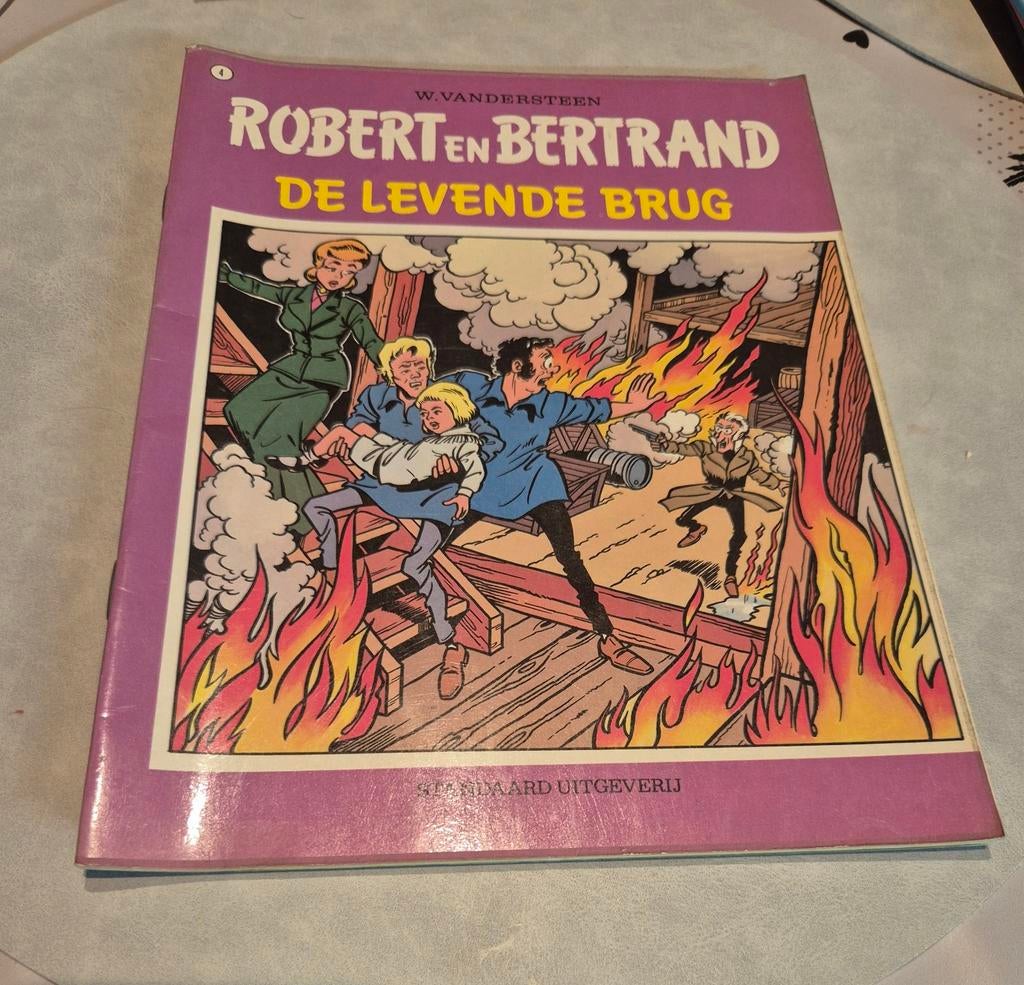 Robert en bertrand nummer 4, Ophalen