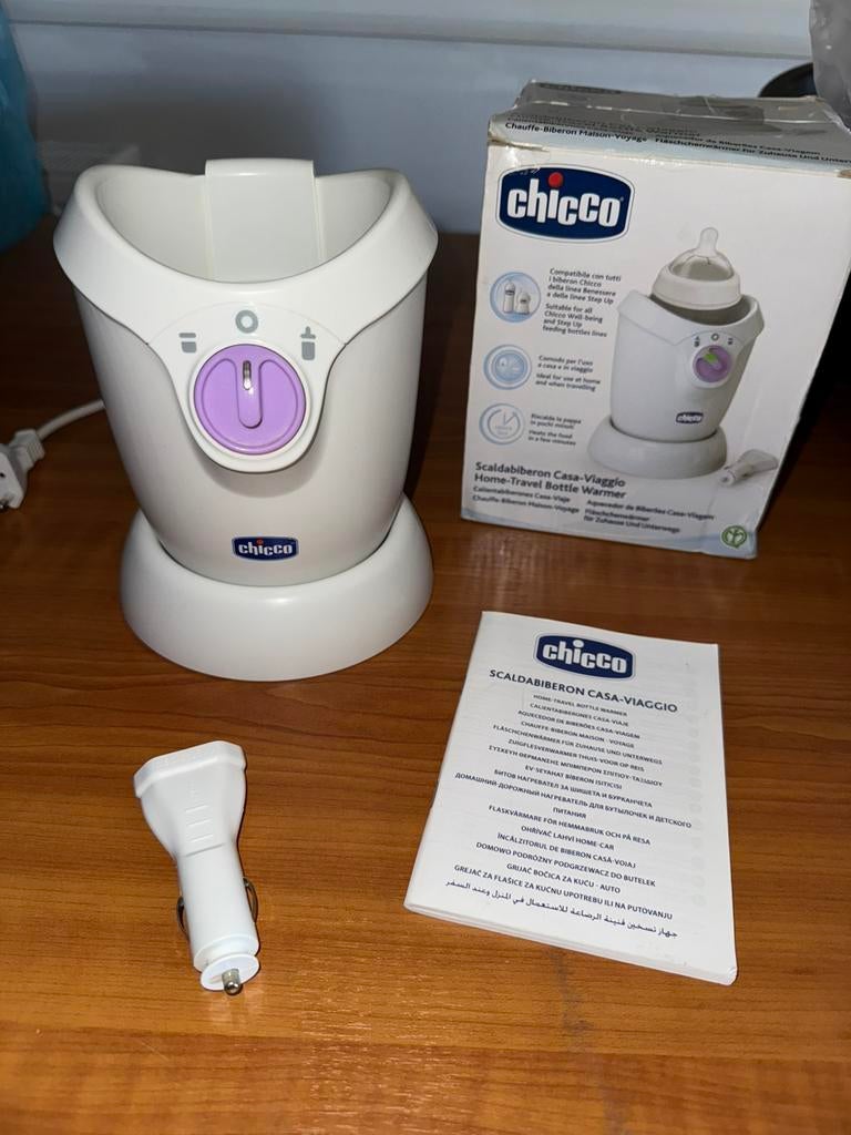 Flesverwarmer Chicco, Ophalen, Gebruikt