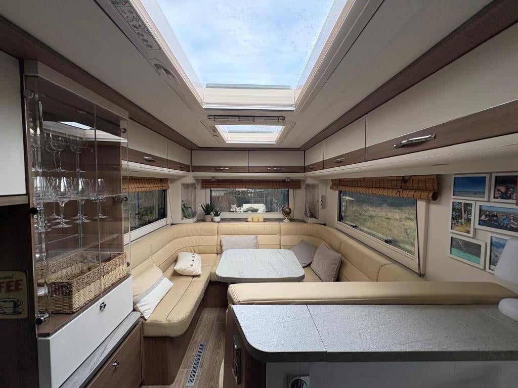 Dethleffs Grand Alpa Plus 9820-2, Caravanes & Camping, Camping-cars, Marchepied électrique, Automatique, Particulier, Réfrigérateur