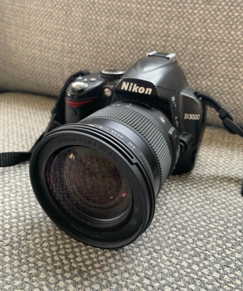 Spiegelreflexcamera Nikon D3000, Ophalen of Verzenden, Gebruikt, Spiegelreflex, Nikon