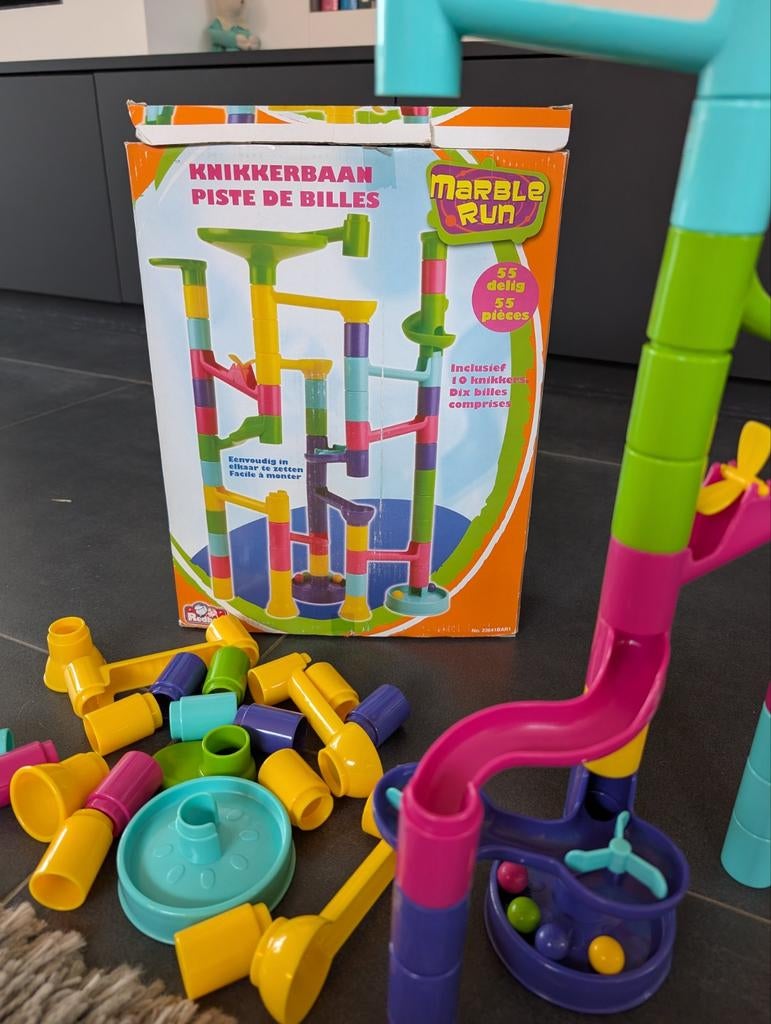 Knikkerbaan Marble Run, Ophalen