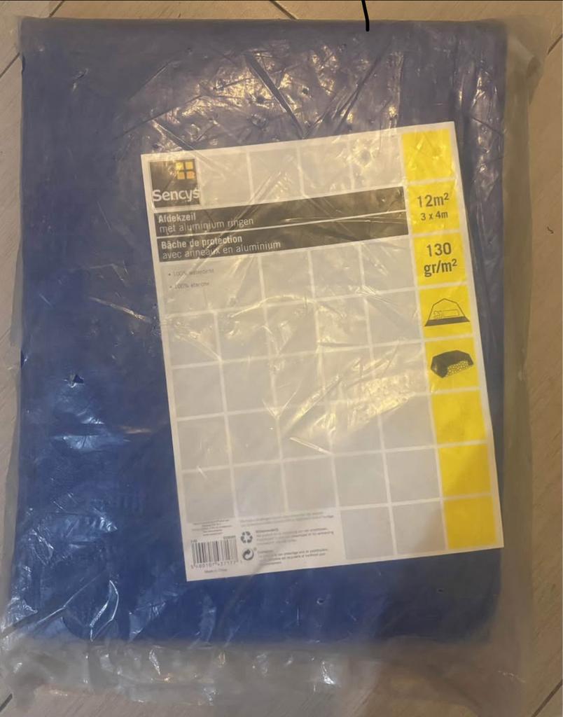 Bâche pour de protection, Ophalen of Verzenden, Nieuw