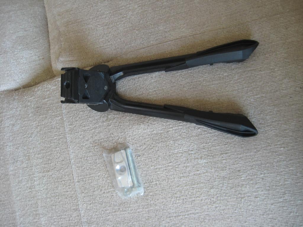 Béquille double pour vélo (support de vélo) en état neuf, Ophalen of Verzenden, Zo goed als nieuw, Autre