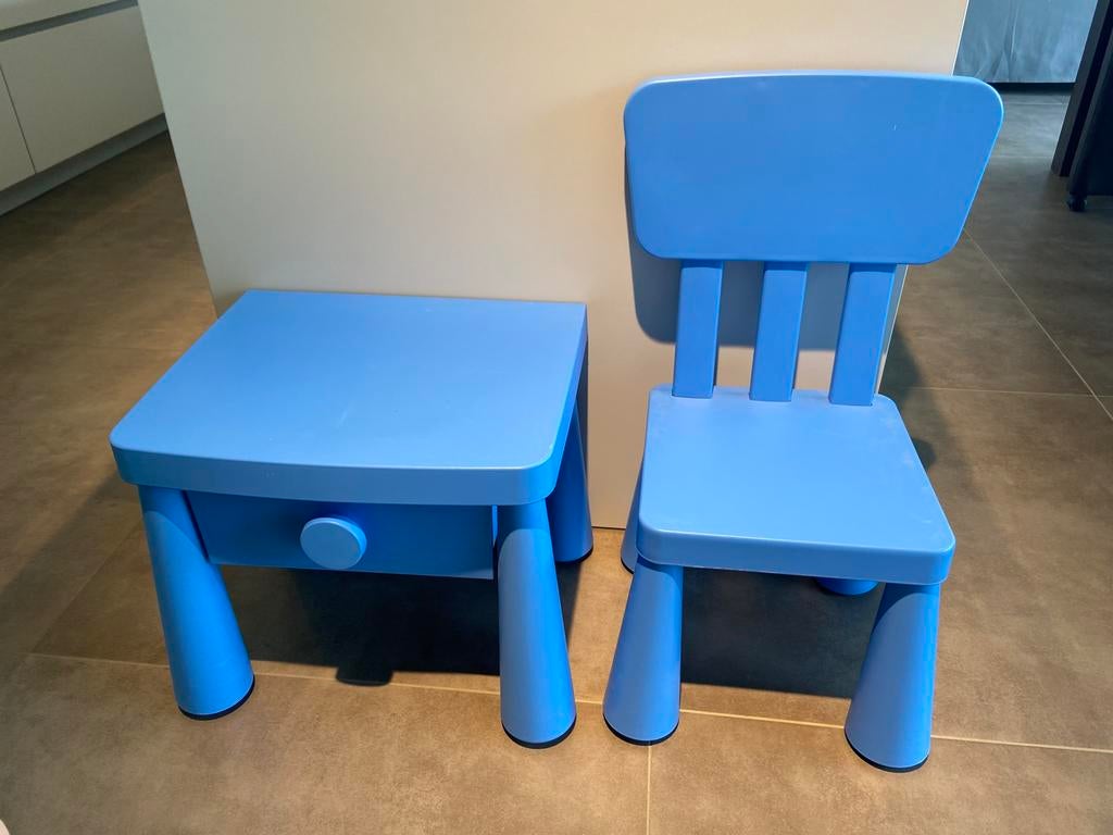Stoeltje en tafeltje Ikea, Kinderen en Baby's, Ophalen, Gebruikt, Tafel(s) en Stoel(en)