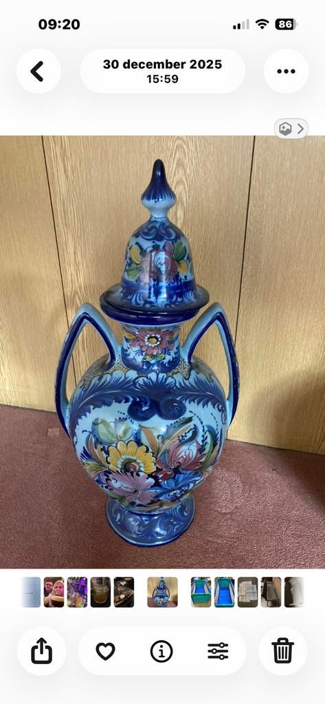 Antieke vaas, Antiek en Kunst, Antiek | Vazen, Ophalen