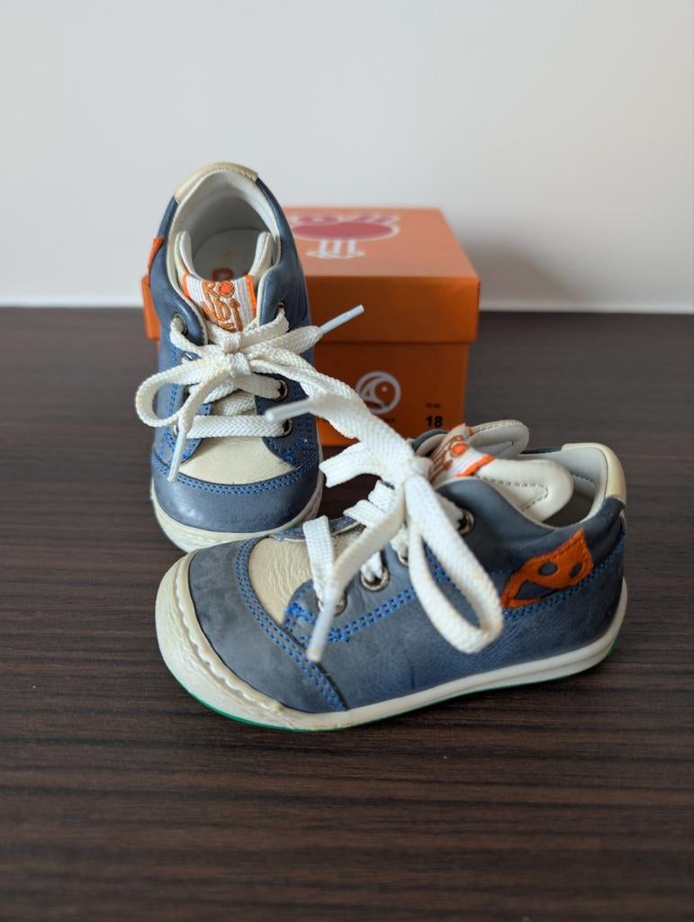 Chaussures pour bébés Rondinella pour garçons - Cuir - Taill, Enfants & Bébés, Garçon, Enlèvement ou Envoi, Bottines, Comme neuf