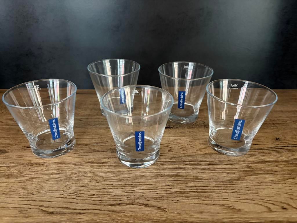 Waterglazen, Verzamelen, Ophalen, Zo goed als nieuw