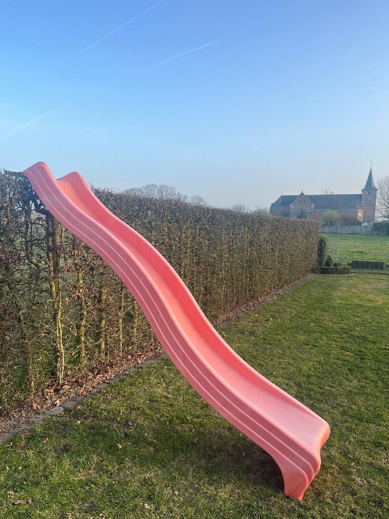 Mooie glijbaan (L: 2,75m rechte lijn) - in goede staat, Kinderen en Baby's, Speelgoed | Buiten | Speeltoestellen, Ophalen, Gebruikt