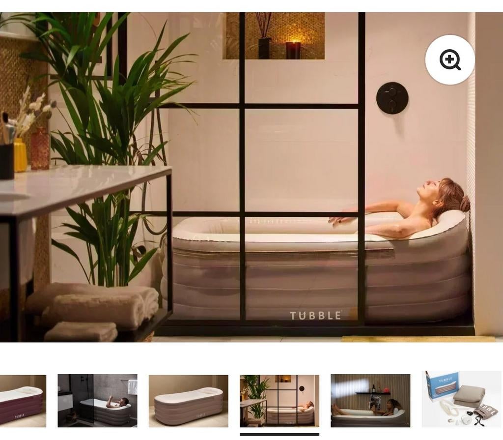 Tubble Royale opblaasbaar bad, Ophalen