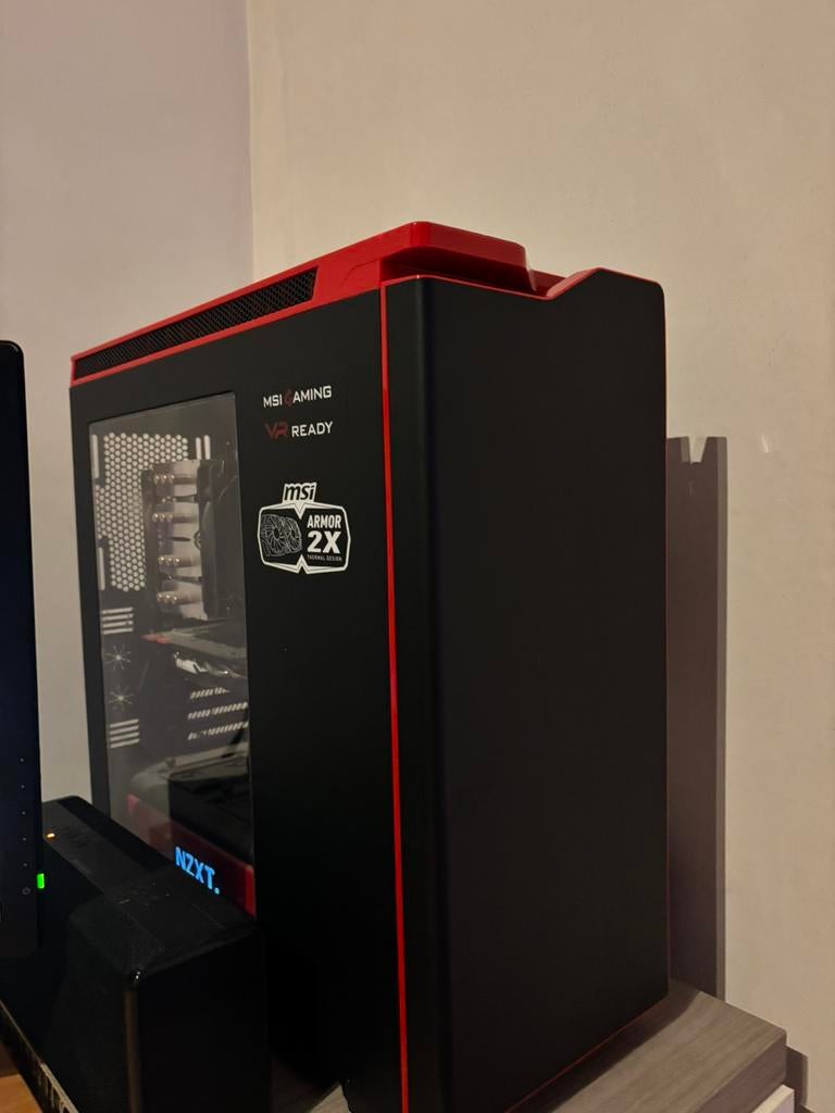 Msi gaming pc met 3 schermen, Informatique & Logiciels, Enlèvement, Comme neuf, Gaming, HDD