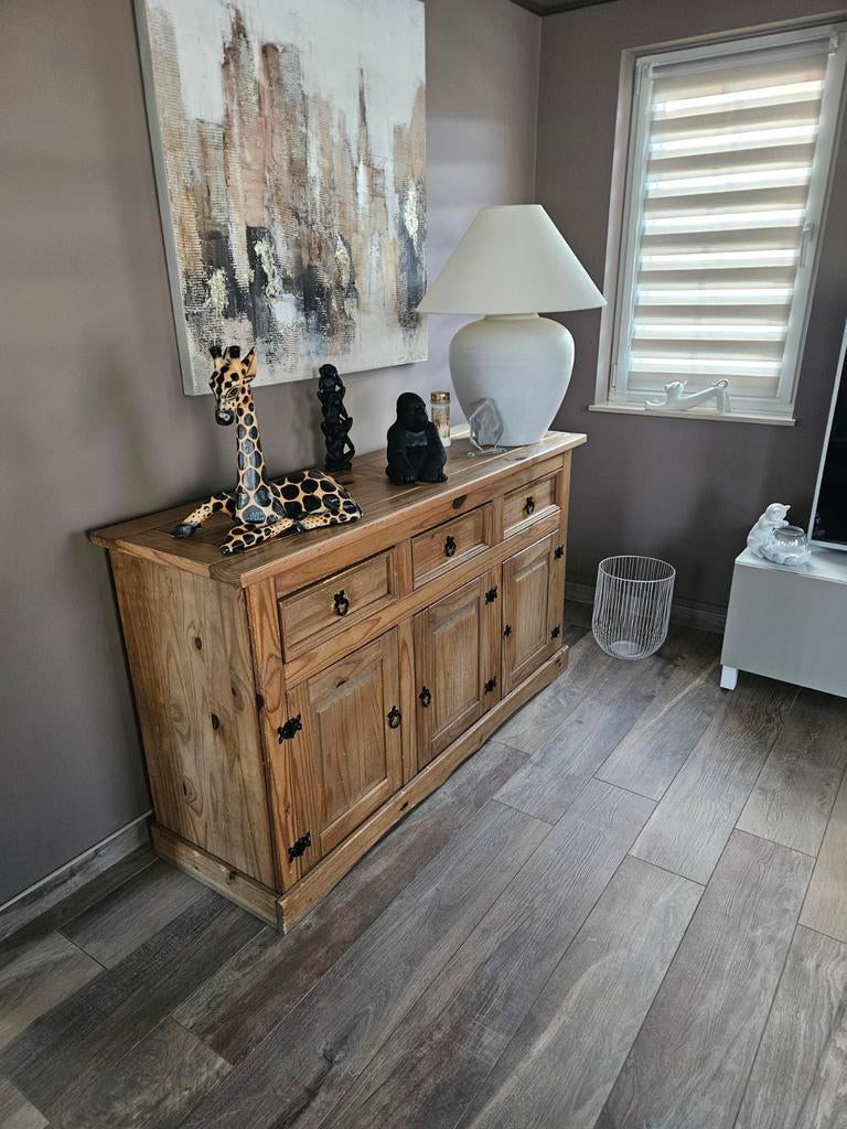 Bahut trois tiroirs et petit meuble barre, Maison & Meubles, Enlèvement